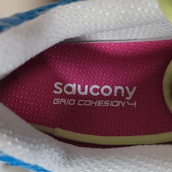 Saucony Grid Cohesion 4 Technical Running Shoe, Women's Size 7, Like New EUC. - Picture 8 of 8